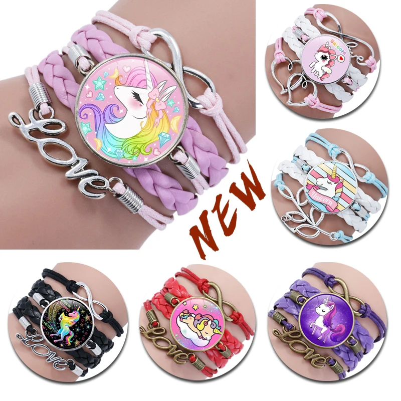 

Cute Woven Bracelet Luxury Jewelry Charm Bracelet Cartoon Wrist Adjustable Bracelet for Women Girls Gifts Fashion Decor Chains
