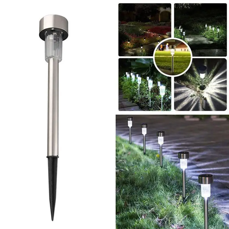 

Lawn Light Lawn Lamp Landscape Lights Solar 4.5*29.5 Cm Eco-Friendly Durable Garden Atmosphere Home