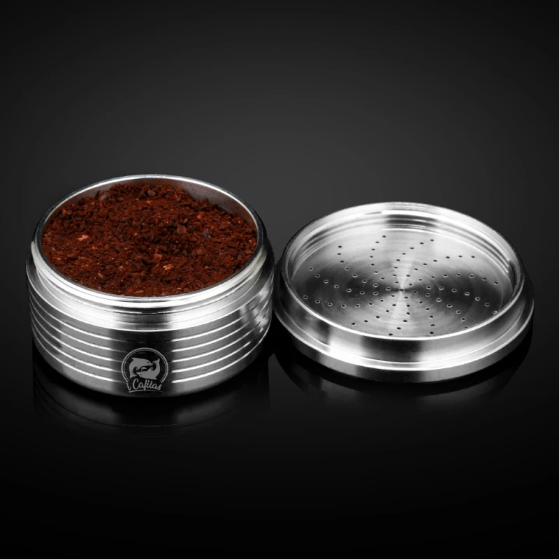 

Coffee filter dripper stainless steel reusable refillable coffee capsule cup suitable for coffee machine coffee capsule