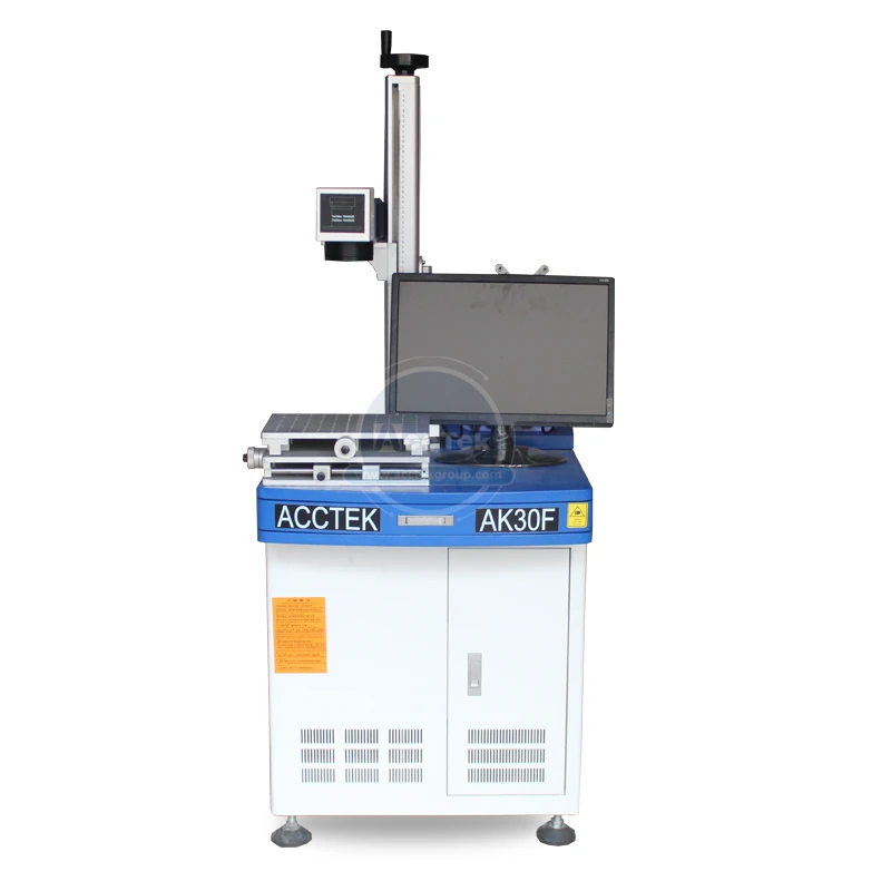 Оптоволоконные лазерные маркировочные машины мини размера для