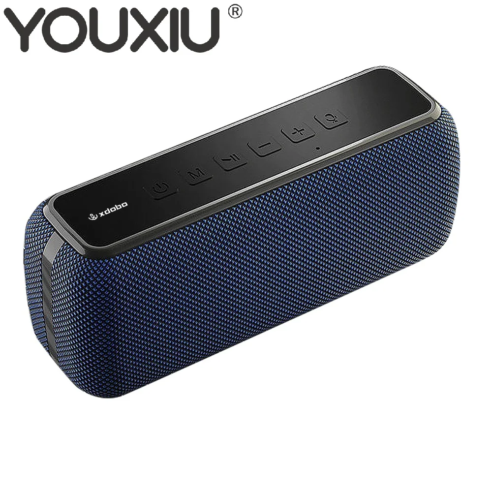 YOUXIU IPX5 Waterproof Portable Speaker 3D Deep Bass Stereo Sound Soundbar 60W Audio Louspeaker