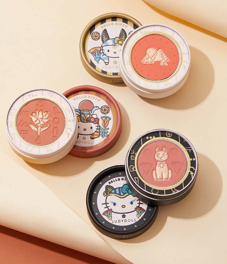 

Judydoll X The British Museum Blush Palette Single Color Blush Matte Shimmer Shine Face Blush Powder Waterproof
