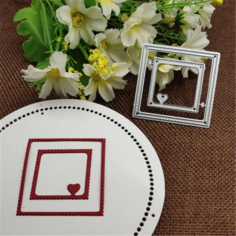 Металлические режущие штампы для скрапбукинга 2 шт.|Вырубные штампы| |