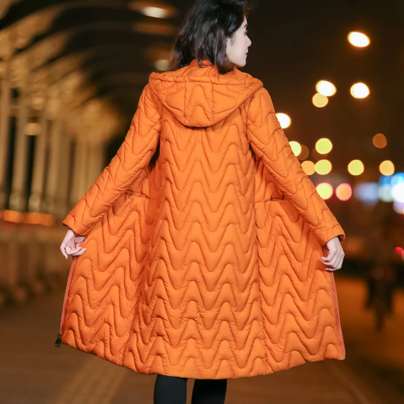 Зимнее Свободное пальто сезон назад специальное предложение одежда с хлопковой