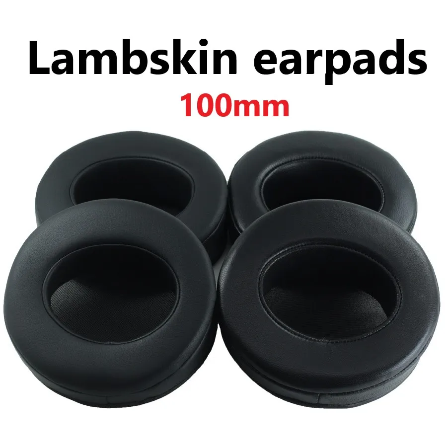 

100mm General Sheepskin Ear Pads Replacement High Quality Soft Protein Ear Pads Cushion for Sony for Akg for ATH for Sennheiser