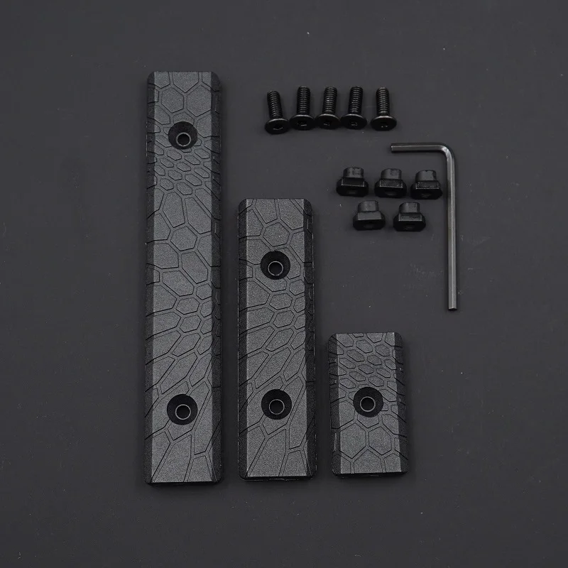 MGPCQB 3 шт./компл. полимерный PPG M-lok KeyMod рельсовая панель Forgrip для Gel Blaster Airsoft AEG GBB Handguard