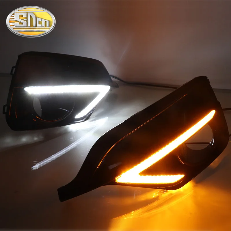 

For Honda Jazz Sport 2018 2019 Daytime Running Light LED DRL Fog Lamp Front Bumper Car Styling 12V Waterproof