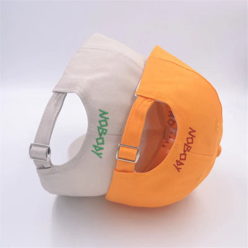 

Letter nobody embroidery cotton Baseball Cap Adjustable Snapback cap for men and women 304