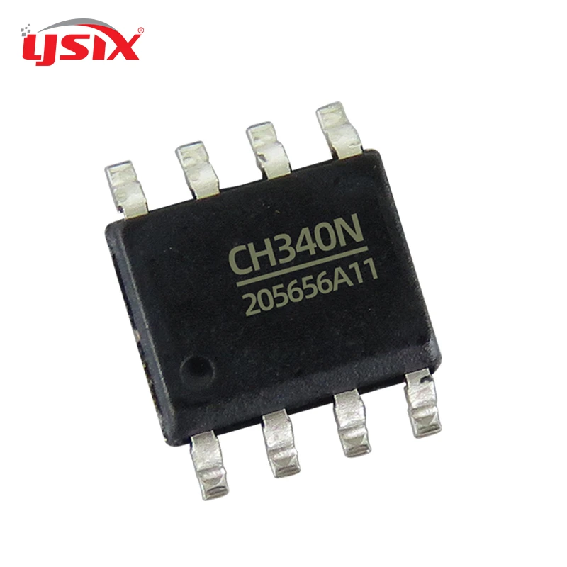 10 шт. чип последовательного порта USB CH340N SOP-8 совместимый с CH330N | Электронные