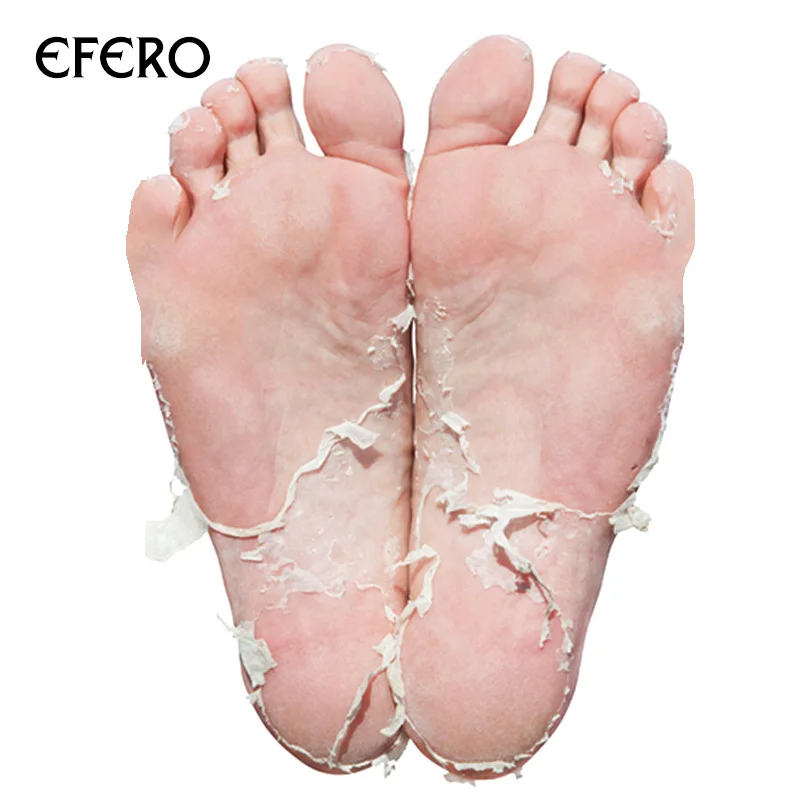 Патчи для педикюра EFERO маска удаления омертвевшей кожи отшелушивающая ног носки |