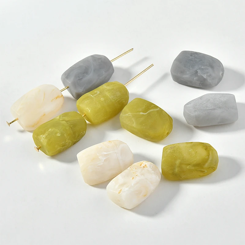 Серьги из матовой смолы в форме мороженого цвет с прямым отверстием имитация