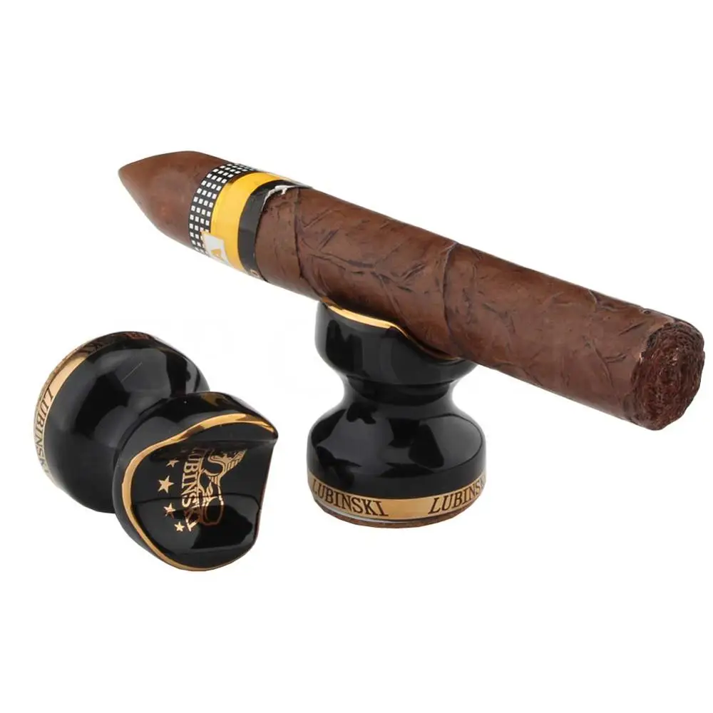 COHIBA керамическая подставка для сигар Карманный уличный пепельница мини-сигар