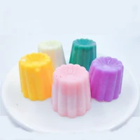 candle mold diy handmade candle making creative cylinder chocolate jelly cake soap aroma candle silicone mold