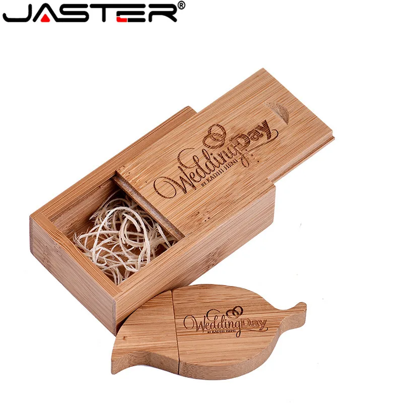 USB флеш-накопитель JASTER с логотипом на заказ u-диск в форме листа + коробка 2 0 4 ГБ/8