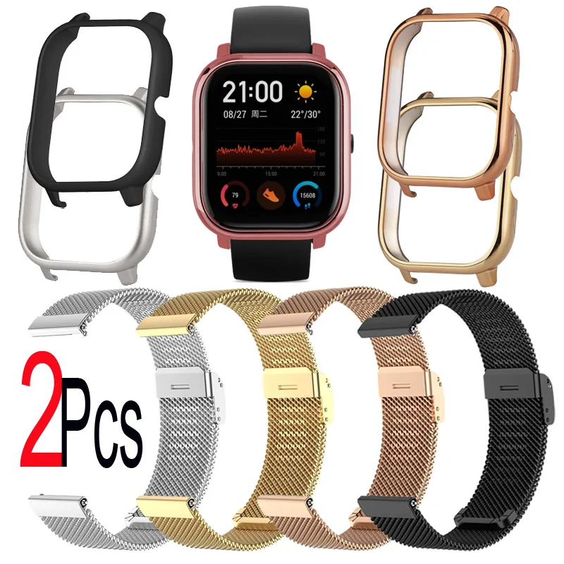 Защитный чехол для смарт часов Colmi P8 Se Pro P12 Xiaomi Amazfit GTS Защитные чехлы