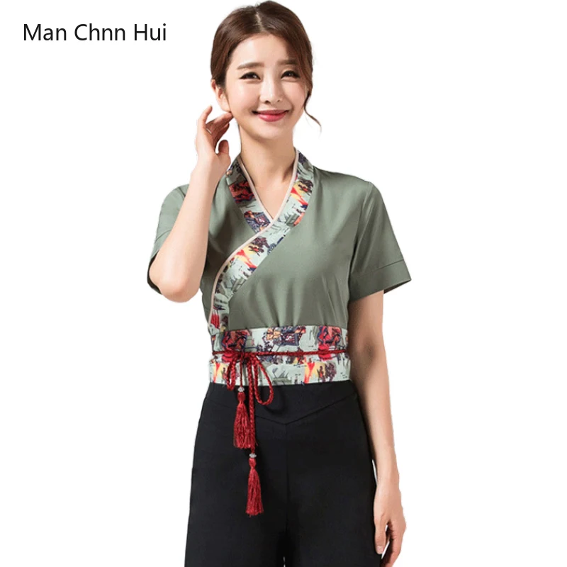 

Женский костюм для салонов красоты, летняя форма для спа-салонов, униформа для красоты