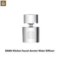 xiaomi dabai kitchen faucet aerator water diffuser bubbler zinc alloy water saving filter head nozzle tap connector double mode