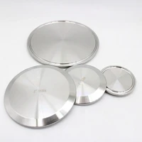 1 5 2 3 4 6 tri clamp sus 304 stainless sanitary tri clamp tc blind cover end cap home brew wine ferrule od 50 5mm 145mm