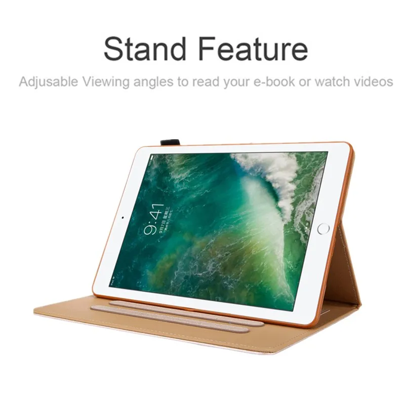 Роскошный чехол s для ipad pro 10 5 дюймов 2017/ Air 3 2019 из искусственной кожи мягкий