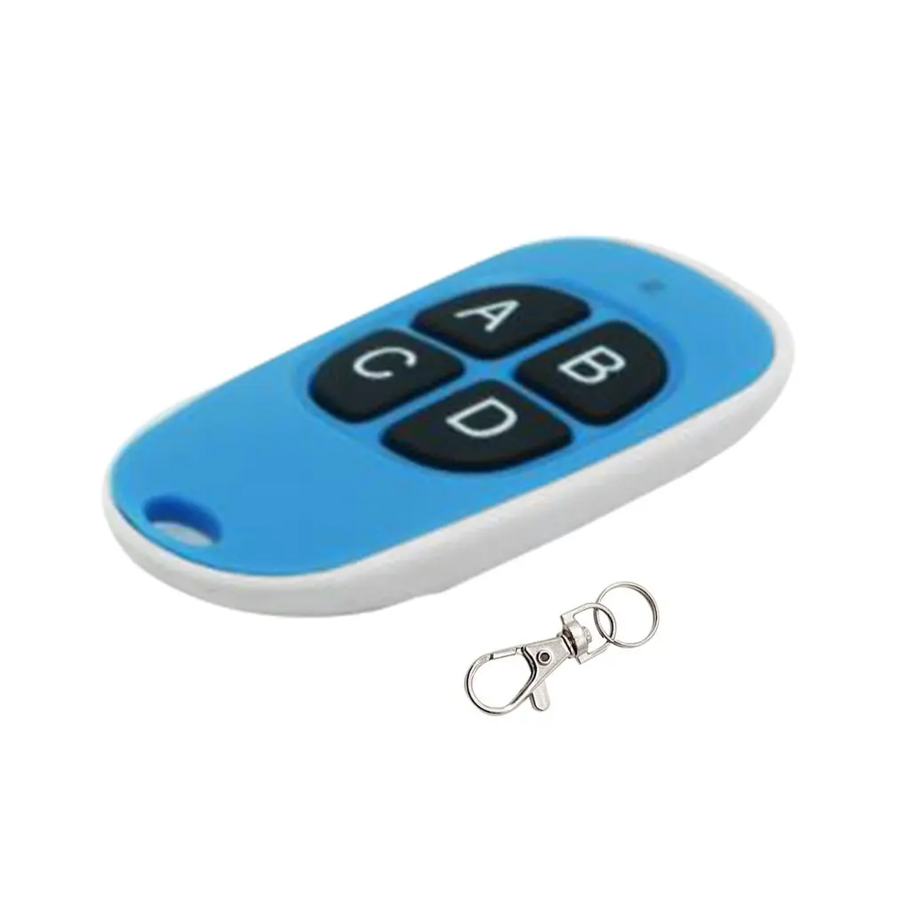 

433MHZ Copy Remote Control Garage Door Durable Remote Control With Emission LED And Low Battery Indicator