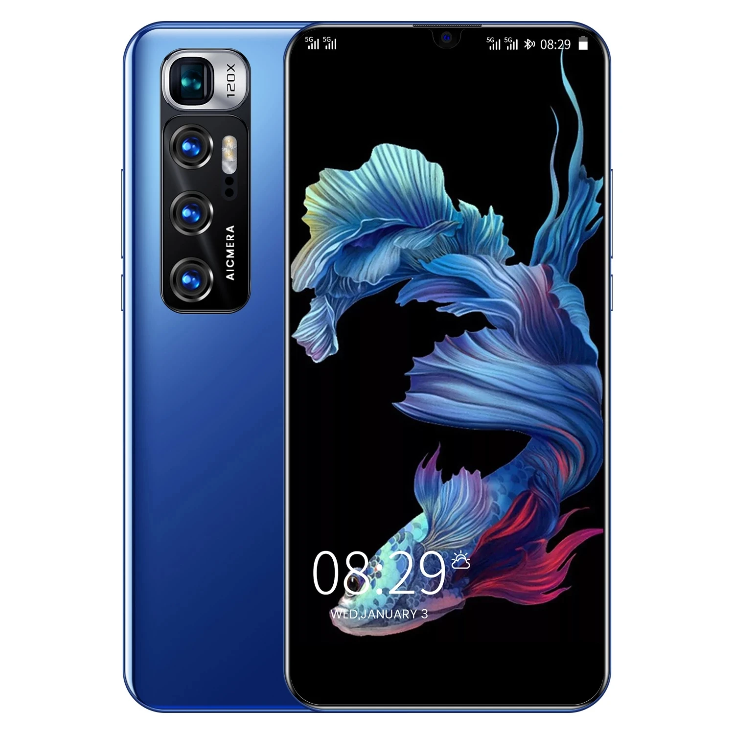 Смартфон Note 10 12 + 512 ГБ 5000 мАч 6 8 дюйма 4G| |