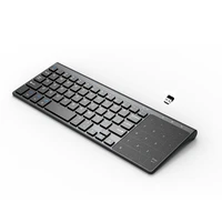 new 2 4g mini wireless keyboard with touchpad numpad 59 keys for windows pc laptop ios pad smart tv htpc iptv android box