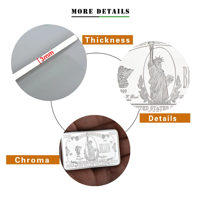 7 шт./лот серебряные монеты в долларах США коллекционные с держателем для монет