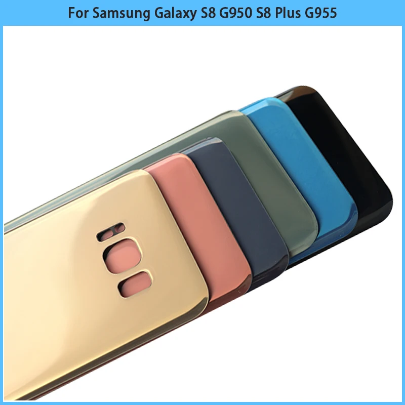 10 шт. новый задний корпус S8 для Samsung Galaxy G950 G950F Plus G955 G955F Крышка батарейного отсека