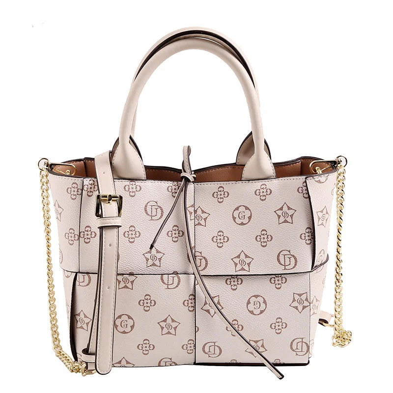 

Real Leather Women Buckets 2021 New Fashion All Match Larger Capacity One Shoulder Bags Ladies Famous Handbags Malas De Senhora