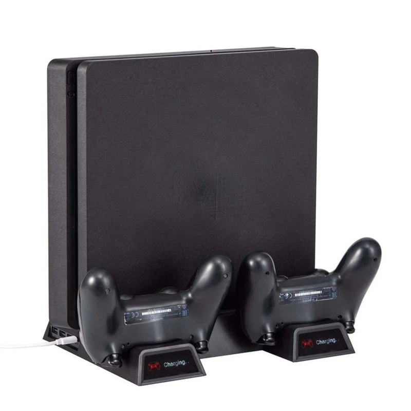 

Calm Cooling Fan For PS4 Dual Controller Charger Dock Station Slim Vertical Stand USB Vertical Stand