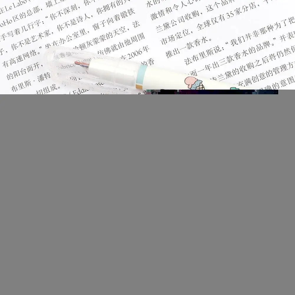 

6Pcs/box Double Line Color Gel Ink Pen Set Art Drawing For Scrapbooking Liner Color Marker School Pen Red Blue Stationery T M3B6