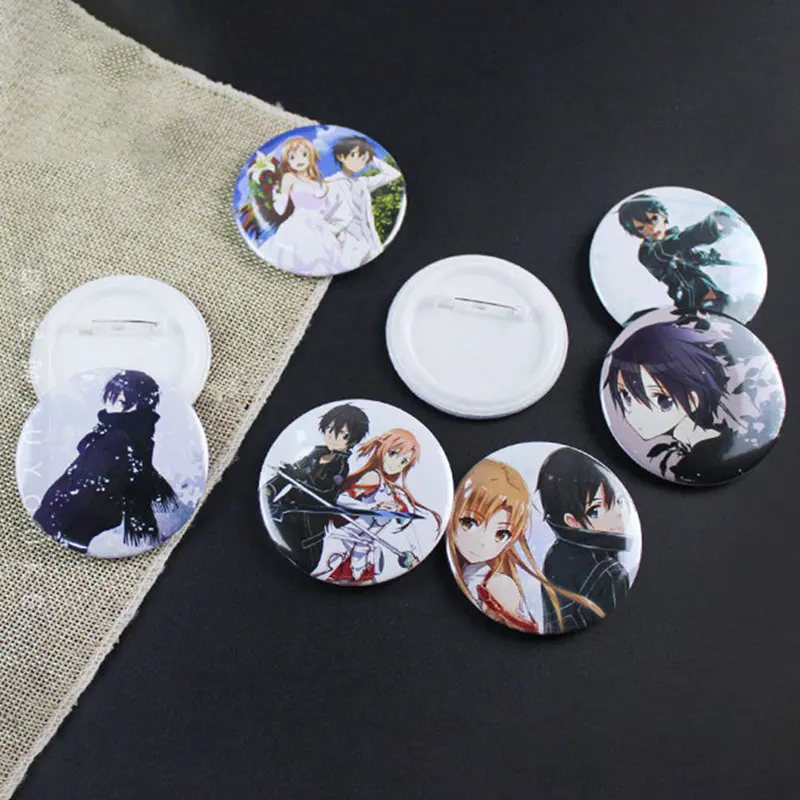 Японский аниме брошка мультфильм булавки значки аксессуары для одежды рюкзак