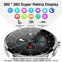 360360 hd ips screen bluetooth call men smart watch heart rate monitor ip68 swim sport smartwatch custom dials for android ios