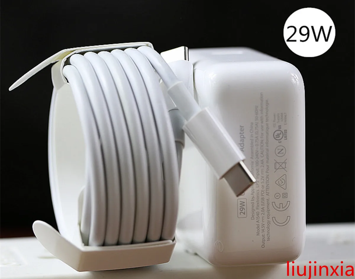 29 Вт USB-C зарядное устройство адаптер A1540 для Apple MacBook 1" A1534