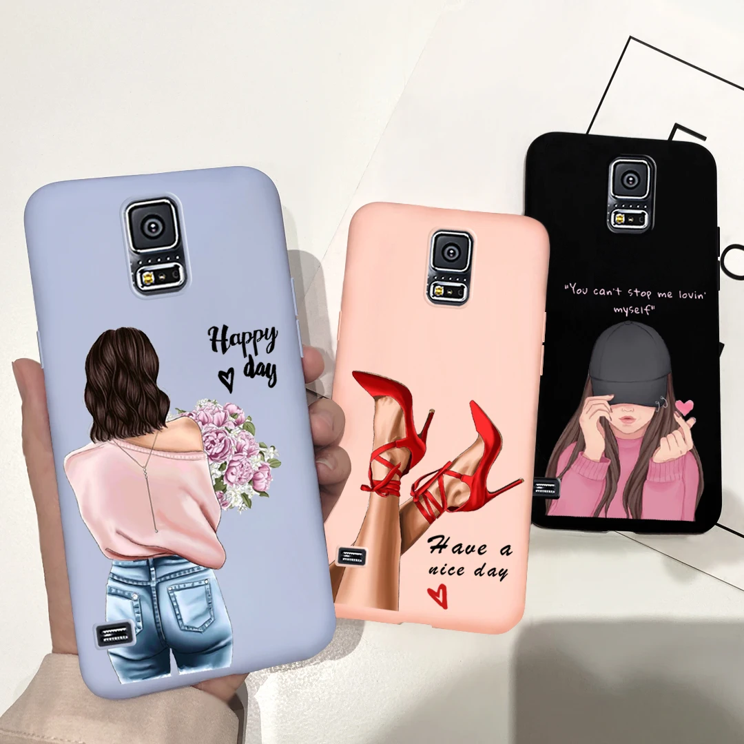 Чехол для Samsung Galaxy S5 S 5 I9600 SM-G900F Neo SM-G903F G903 Duos G9006 G9006V силиконовый | Мобильные