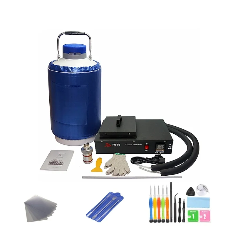 

Вакуумный сепаратор FS06 со встроенным насосом, разделительный аппарат для разборки телефона, инструмент для ремонта с емкостью 10 л