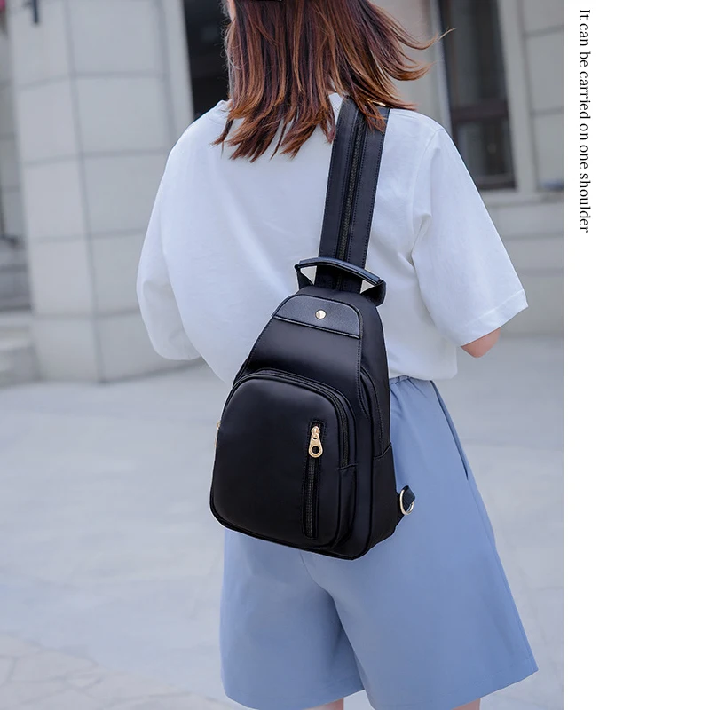 Рюкзак женский из ткани Оксфорд soomile водонепроницаемый с карманами 2020 | Багаж и