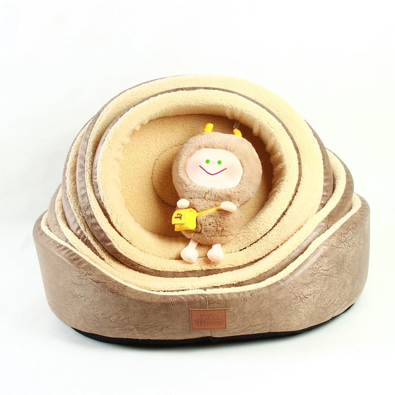 Коврик для домашних животных круглые кровати собак нескользящий устойчивый к