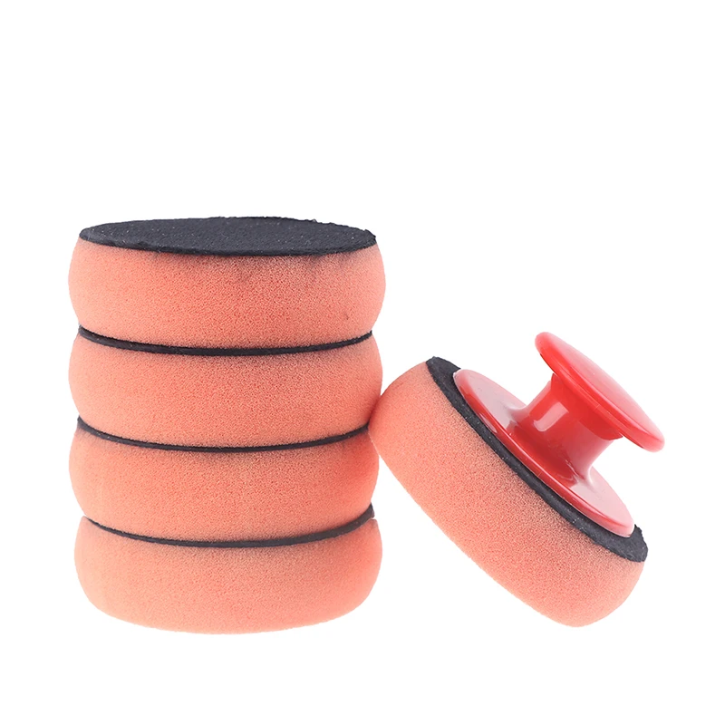 

5Pcs Car Wash Wax Polish Pad Polishing Pad Sponge Car Cleaning tool