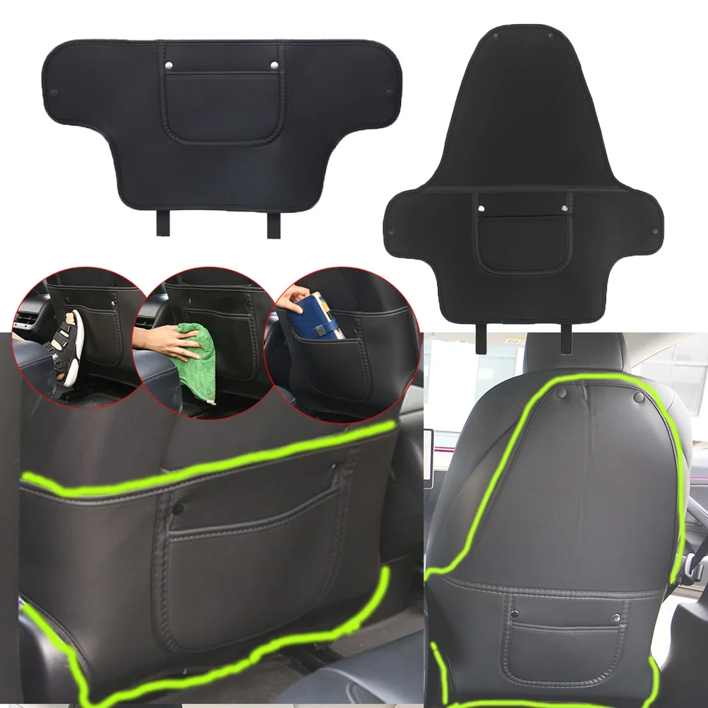 2 шт. защитный коврик для заднего сиденья Tesla Model 3 Y | Автомобили и мотоциклы