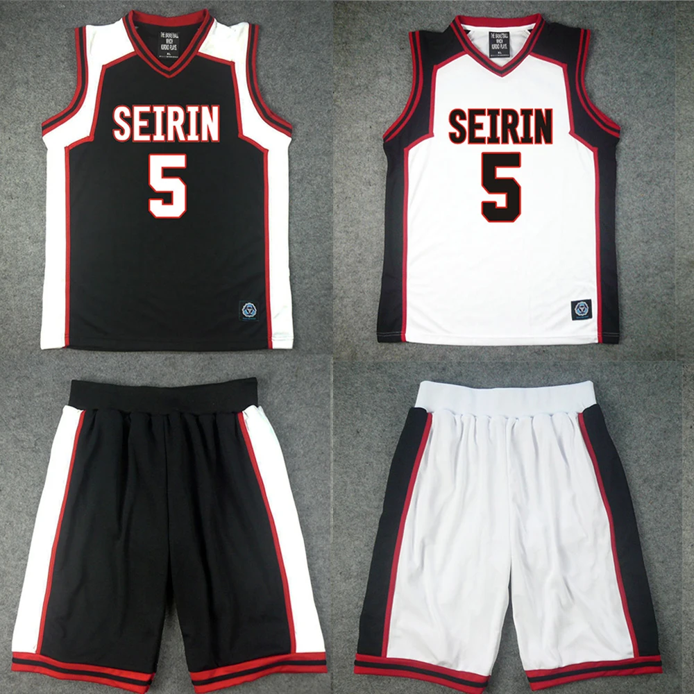 Горячая Распродажа Косплей Kuroko's Баскетбол Kuroko no basuke II Kagami Taiga SEIRIN черный костюм