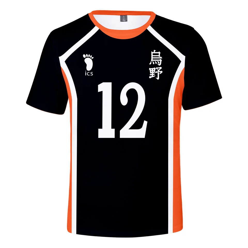 

Haikyu!! Haikyuu Cosplay Costume Jerseys High School Volleyball Club Hinata Shoyo Sportswear Shirt Knee Pads 10 11