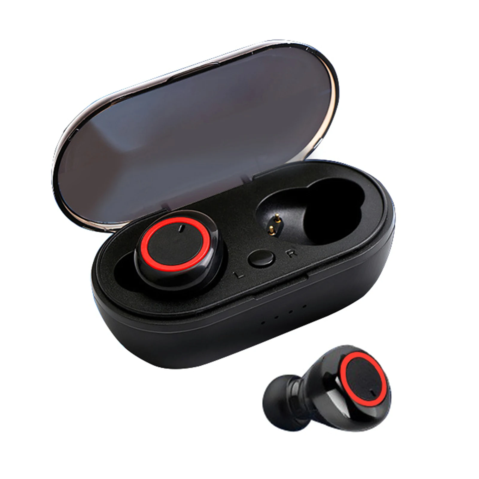 Y50 Bluetooth 5 0 Кнопка Управление Шум шумоподавления наушники с зарядный