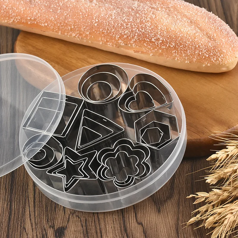 Круглые Формочки печенье Cutter круг DIY Кондитерские пресс форма украшения для