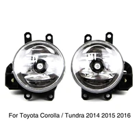 h16 fog light for toyota corolla tundra 2014 2015 2016 2017 2018 2019 2020 2021 front bumper fog lamp bulb 19w clear lens