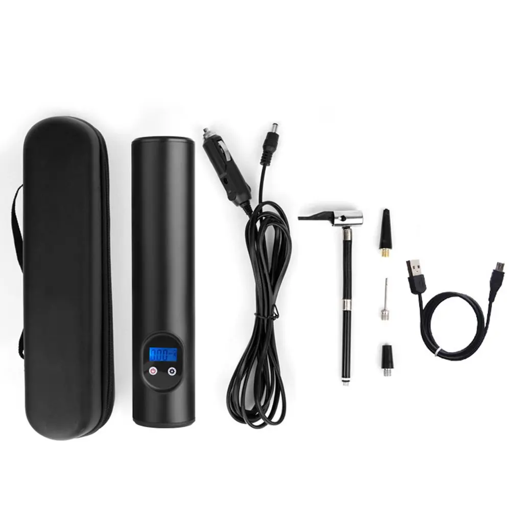 

Беспроводной автомобильный насос, портативный многофункциональный воздушный насос с аккумулятором для шин, мотоциклов, велосипедов