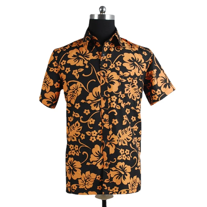 Dropshipping Fear and Loathing In Las Vegas Raoul Duke Short Sleeves Shirts Cosplay Costumes Halloween Party