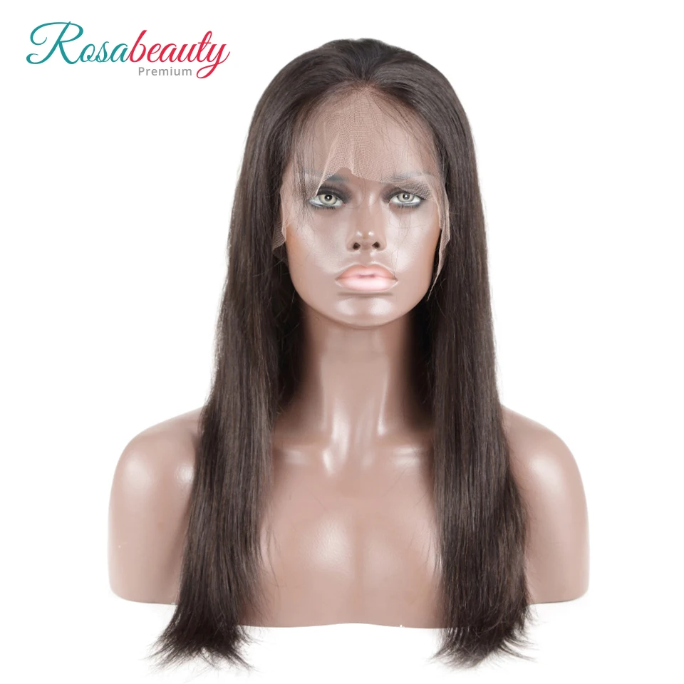 Melodie OneCut волосы прямые 8-28 дюймов человеческие Remy полностью кружевной фронтальный