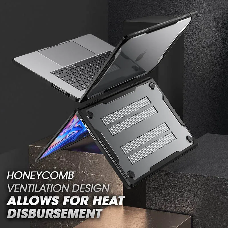 Чехол SUPCASE для MacBook Pro 16 (2021) A2485 M1 / Max UB двухслойный Твердый защитный чехол дюймов |