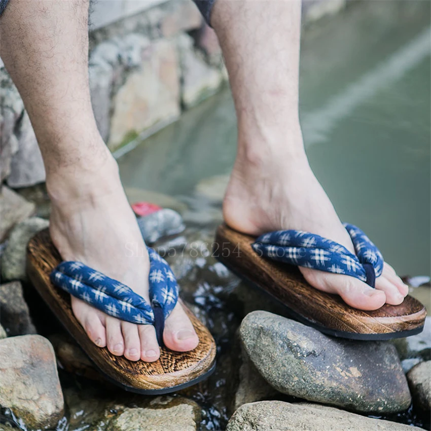 Кимоно в японском стиле для мужчин и женщин классические шлепанцы ретро с